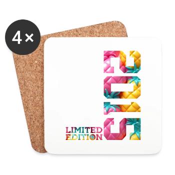 11TH BIRTHDAY LIMITED EDITION 2015 - Coasters (set of 4) - white - Front