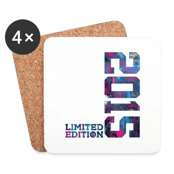 11E ANNIVERSAIRE 11 ANS ÉDITION LIMITÉE 2015 - Dessous de verre (lot de 4) - blanc - Devant