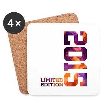 ÉDITION LIMITÉE 2015 11 ANS 11E ANNIVERSAIRE - Dessous de verre (lot de 4) - blanc - Devant