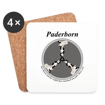 Paderborn - Untersetzer (4er-Set) - Weiß - Vorne