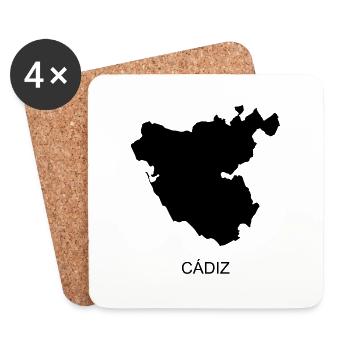 Cádiz - Untersetzer (4er-Set) - Weiß - Vorne