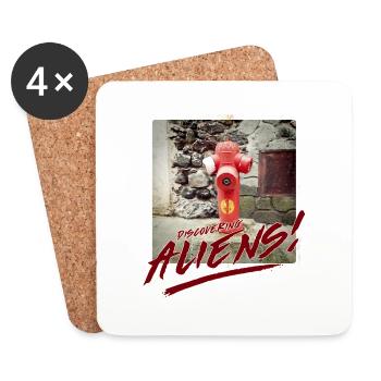 Aliens 2 - Coasters (set of 4) - white - Front