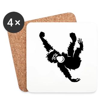 ape - Untersetzer (4er-Set) - Weiß - Vorne