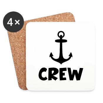 Sailing Crew - Untersetzer (4er-Set) - Weiß - Vorne