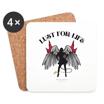 Walter & Wallis - Lust - Coasters (set of 4) - white - Front