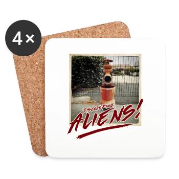 Étrangers 7 - Dessous de verre (lot de 4) - blanc - Devant