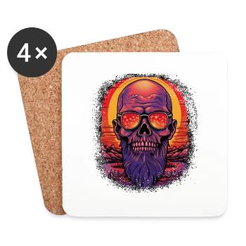 birthday present idea present jokes - Untersetzer (4er-Set) - Weiß - Vorne