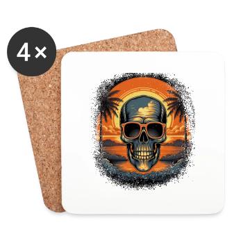 dirty funny quote funny adult clothing - Coasters (set of 4) - white - Front