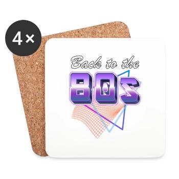 Dear barracks back - Coasters (set of 4) - white - Front