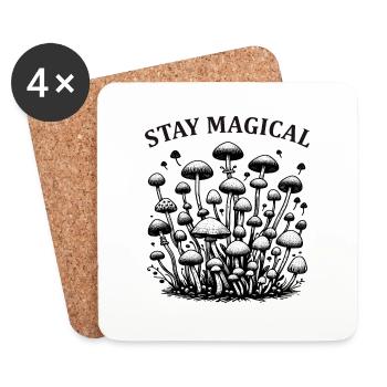 Stay Magical - Coasters (set of 4) - white - Front