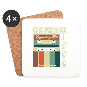 Legendary Anniversary of 1999 - Coasters (set of 4) - white - Front
