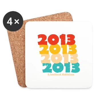 2013: Limited Edition - 11th Anniversary - Coasters (set of 4) - white - Front