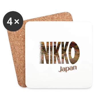 NIKKO Japon - Dessous de verre (lot de 4) - blanc - Devant