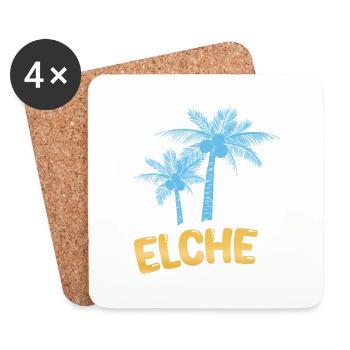 Elche Elche - Untersetzer (4er-Set) - Weiß - Vorne