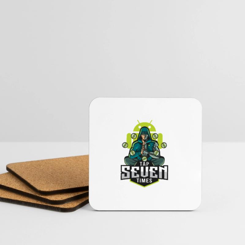 Android developer mode Coasters (set of 4)