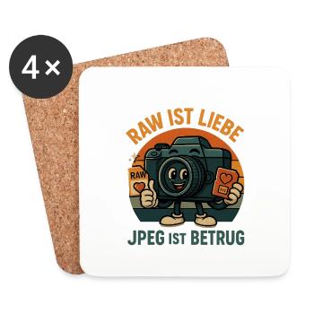 Original is love - Coasters (set of 4) - white - Front