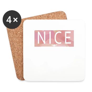 NICE - Style - Coasters (set of 4) - white - Front
