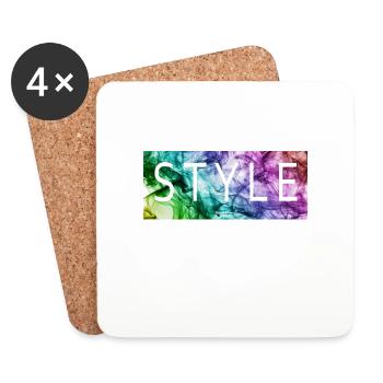 STYLE - Coasters (set of 4) - white - Front