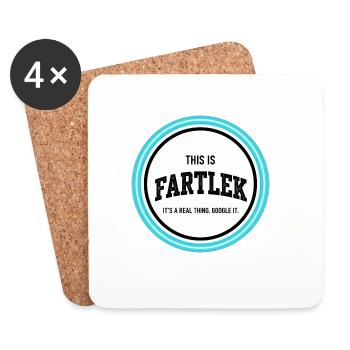1_4 - Coasters (set of 4) - white - Front