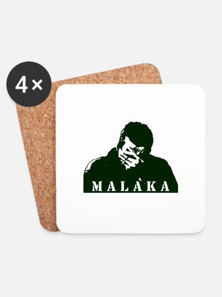 Malaka - Untersetzer (4er-Set) - Weiß