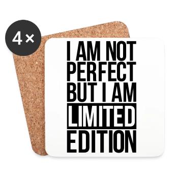 limited edition - Coasters (set of 4) - white - Front