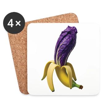 VELVET WITLOOF – Bellegique - Untersetzer (4er-Set) - Weiß - Vorne