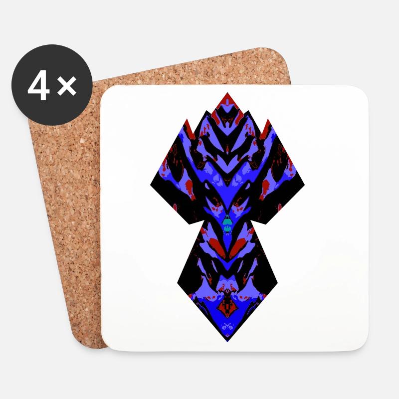 Error God, Black Sigil, Void Guardian - Untersetzer (4er-Set) - Weiß