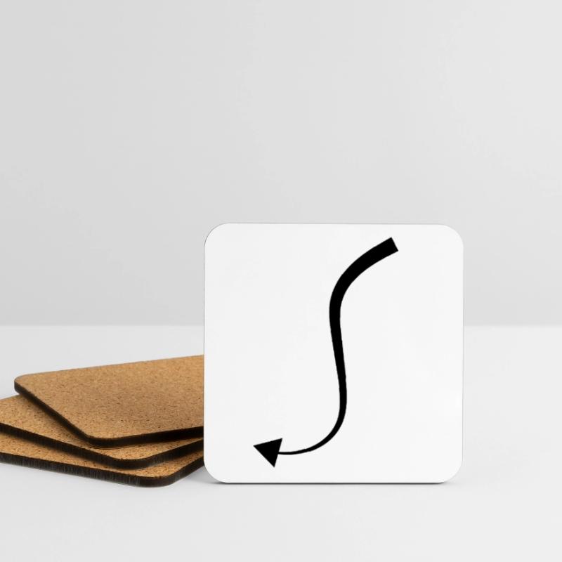 Devil Tail Coasters (set of 4)