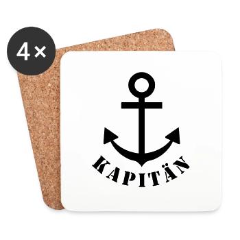kapitaen - Coasters (set of 4) - white - Front