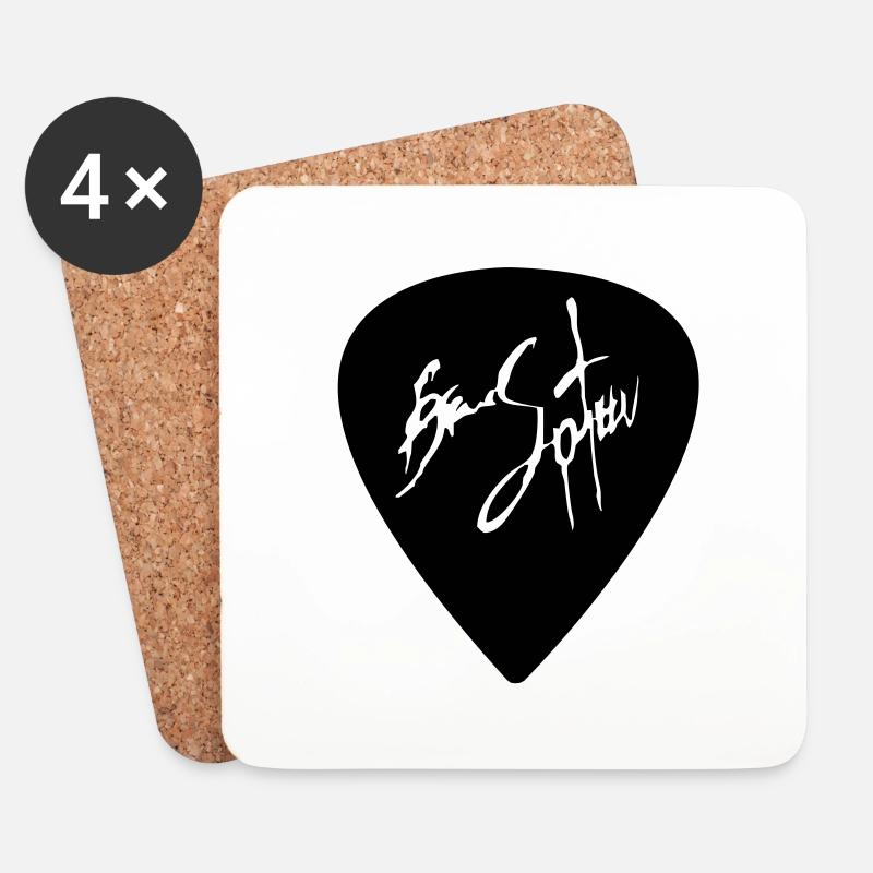 plekrum - Coasters (set of 4) - white
