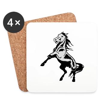 blockedTitle - Coasters (set of 4) - white - Front