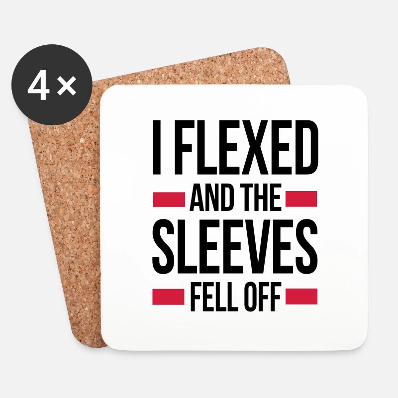 Flex - Untersetzer (4er-Set) - Weiß