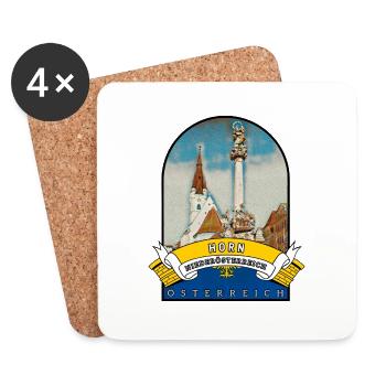 Niederösterreich Horn Österreich Souvenir - Untersetzer (4er-Set) - Weiß - Vorne