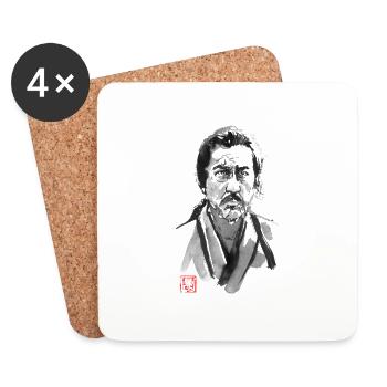 Old Japanese - Coasters (set of 4) - white - Front