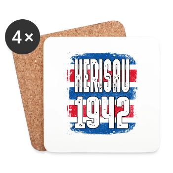 Herisau - Untersetzer (4er-Set) - Weiß - Vorne