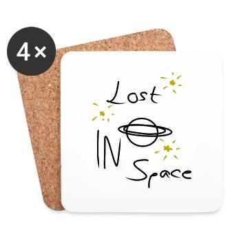 Lost in Space - Coasters (set of 4) - white - Front