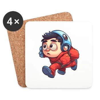 Charming Critters - Coasters (set of 4) - white - Front