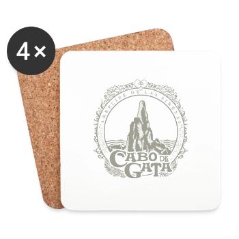 Mermaid Reef - Coasters (set of 4) - white - Front