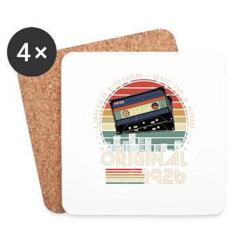 Limited Edition 1926 98th Anniversary - Coasters (set of 4) - white - Front
