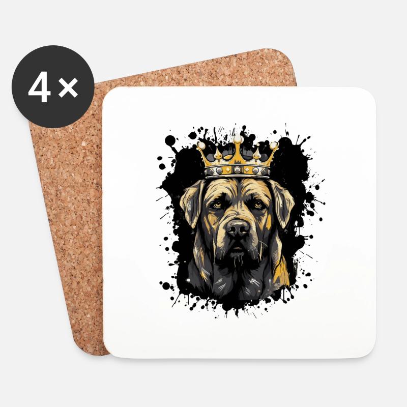 malteser hund tier - Untersetzer (4er-Set) - Weiß