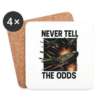 Battle of the galaxies - Coasters (set of 4) - white - Front