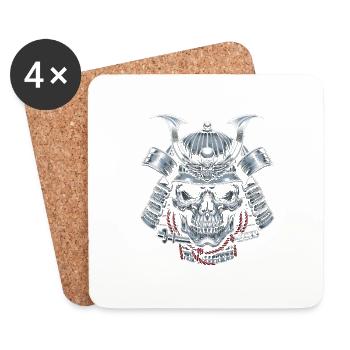 Samurai Spirit Eternal - Coasters (set of 4) - white - Front