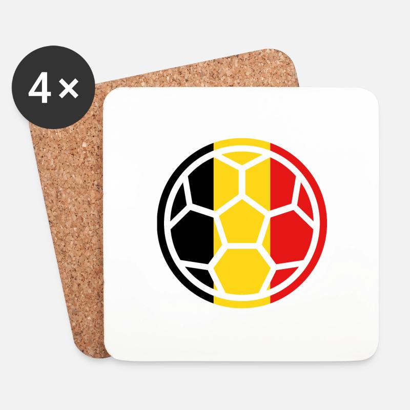 Ballsport - Untersetzer (4er-Set) - Weiß