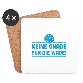 Fahrrad - Untersetzer (4er-Set) - Weiß - Vorne
