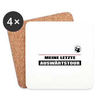 JGA - Untersetzer (4er-Set) - Weiß - Vorne