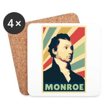 James Monroe Vintage Farben - Untersetzer (4er-Set) - Weiß - Vorne