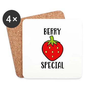 Berry Special - Coasters (set of 4) - white - Front