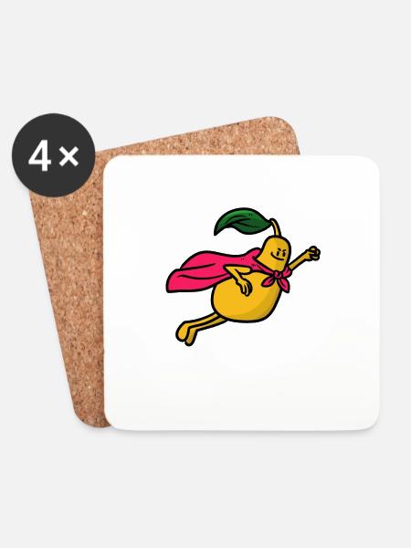 Hero Mango Hero Mango - Coasters (set of 4) - white