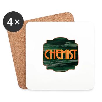 Chemist - Coasters (set of 4) - white - Front