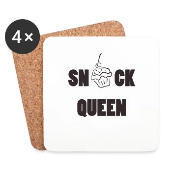 Sweets - Coasters (set of 4) - white - Front